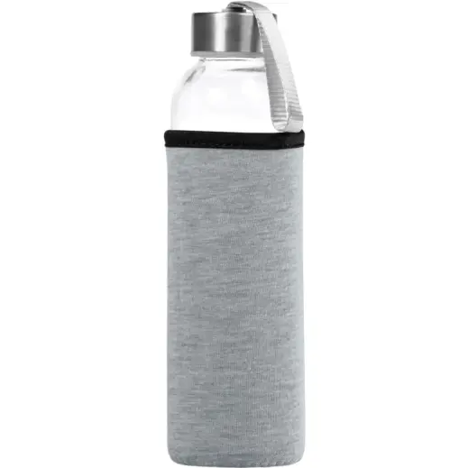 Kooshty Larney Glass Water Bottle Grey Unbranded